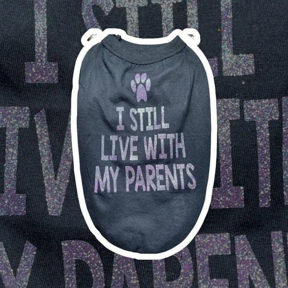 Handcrafted Funny dog shirt, Dog apparel, Dog Clothing, Funny Dog Tshirt medium‎
